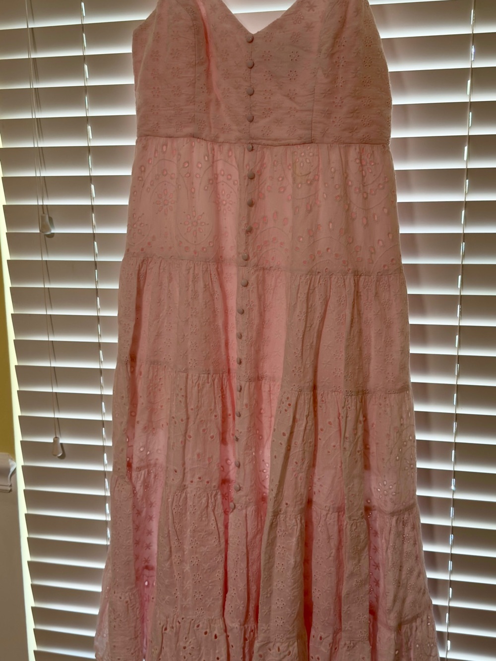 Aqua Soft Blush Pink Dress